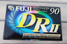 Fuji DRII 90 Audio Cassette Tapes New Sealed IEC Type II High Position - $6.50