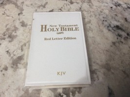 New Testament Holy Bible-Pocket Red Letter Edition KJV - $6.72