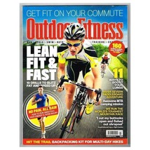 Outdoor Fitness Magazine August 2013 mbox2118 Lean fit &amp; Fast - £3.83 GBP