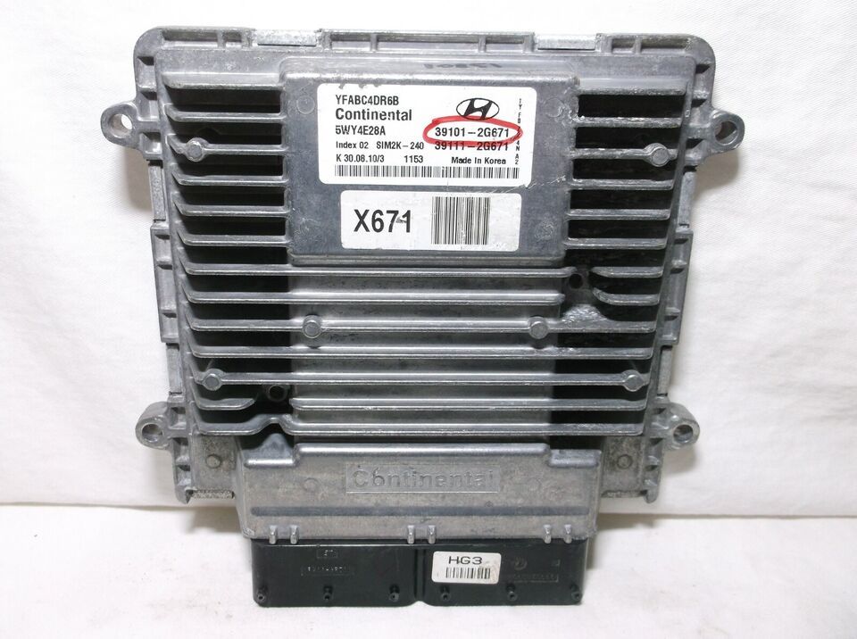 11-12-13-14  HYUNDAI SONATA  2.4L /AUTOMATIC / ENGINE /COMPUTER.ECU.ECM.PCM - $4.79