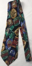 Generra Itiian Abstract Neck Tie Colorful Necktie Polyester - $13.80