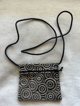 Maruca Crossbody Small Bag Purse Beige Black Handmade in Boulder - £27.07 GBP