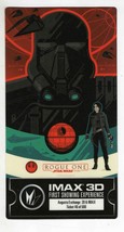 2016 Imax Star Wars Rogue One Commemorative Ticket Death Trooper - $14.84