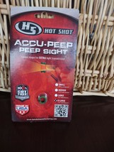 Accu-peep Hot Shot - £14.85 GBP