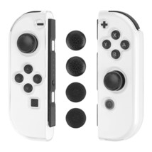 Protective Case For Nintendo Switch &amp; Switch Oled Joy Con, Transparent Clear Joy - £21.93 GBP