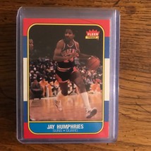 Jay Humphries 1986 Fleer Basketball Card   (0722) - £4.71 GBP