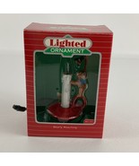 Hallmark Keepsake Magic Christmas Tree Lighted Ornament Bearly Reaching ... - $464.63 MXN