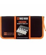 Mad Man Checkers Magnetic Travel Game Set - $15.95 CAD