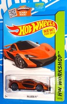 Hot Wheels New For 2015 HW Garage #223 McLaren P1 Dark Orange w/ 10SPs - £7.02 GBP