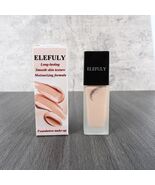 ELEFULY Professional Liquid Foundation Makeup Lightweight Buildable Cove... - $10.99