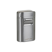 Lotus Brawn Quadruple Table Top Torch Lighter CHROME - T7 CHROME - $48.99