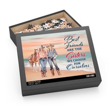 Personalised/Non-Personalised Puzzle, Country &amp; Western, Best Friends, awd-113,  - £19.94 GBP+