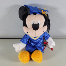 Mickey and Minnie Mouse Graduation Plush Doll Lot Pink and Blue New With Tags - £12.04 GBP