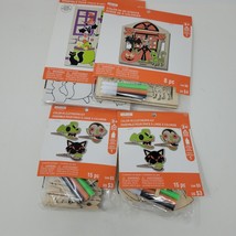 Creatology Halloween Scene Art Clothespin Kit Kids Craft Kit Lot 4 - £7.56 GBP