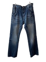 Culture Revolution Denim Jeans Mens  33 Blue Straight Leg High Rise Medi... - £13.80 GBP