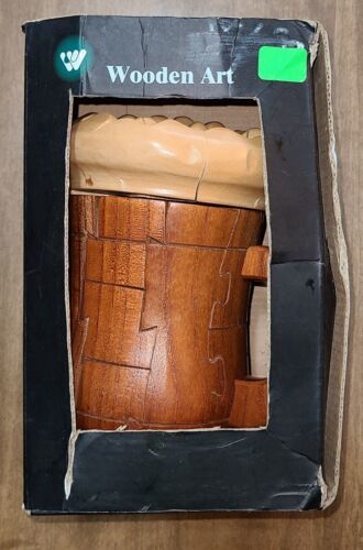 Beer Mug 3D Jigsaw Wooden Puzzle Brain Teaser. Item image 6