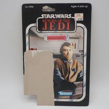 Vintage Star Wars General Madine 65 Back Cardback - £30.44 GBP