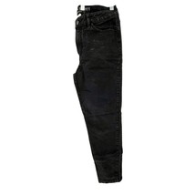 Laura Scott Jeans Womens Size 6 Classic Slim Black Cotton Blend 5 Pockets - $8.91