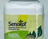 Senokot Regular Strength Standardized Senna Concentrate 100 tabs 2/2025 ... - $19.75