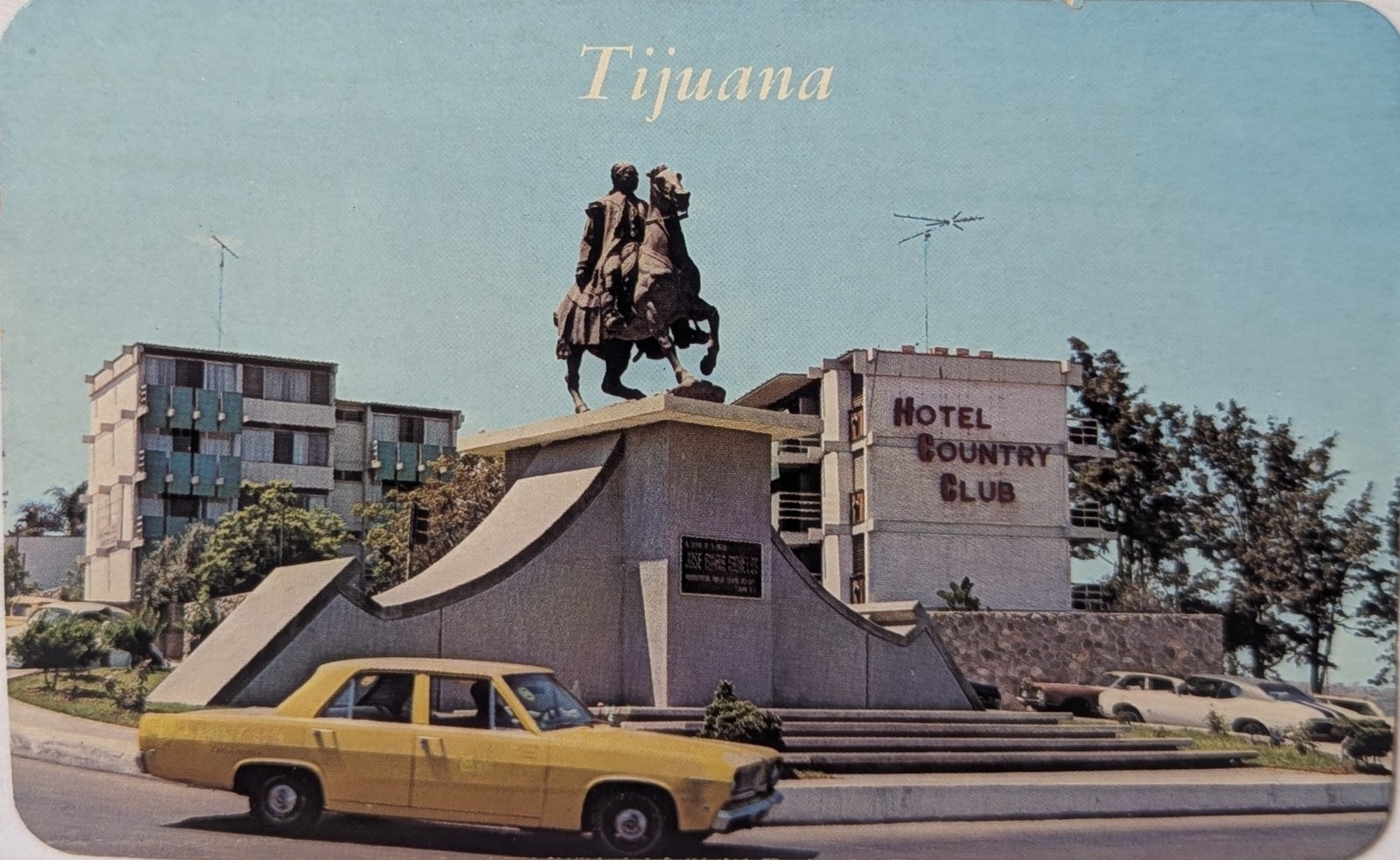 Monument to Morelos, hero of Mexico&#39;s Independence, Tijuana, Baja Cal. P... - $1.95