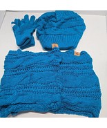 Larome Cozy Winter Knit Beanie &amp; Infinity Scarf Set for Women  - $345.45 MXN