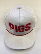 PIGS Hat Embroidered Spell Out Adjustable Snapback Imperial Sports - $12.86
