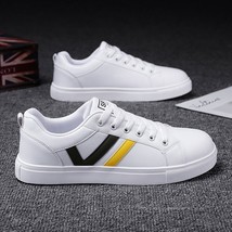 White sneakers boys cheap flat shoes comfortable shoes for men 2021 summer sneak - £60.28 GBP