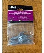 Bali Long Pin On Hooks For Draperies - $12.75