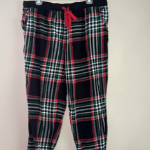 Women’s multicolored plaid lounge, pants size XL - £6.80 GBP