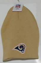 Reebok NFL Licensed KZ083 Los Angeles Rams Gold Knit Cap - £14.11 GBP