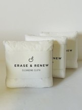 Pestle &amp; Mortar ERASE &amp; RENEW Cleansing Face Cloths Pack of 3 - £14.72 GBP