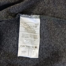 Carhartt K87 CRH Men's Gray Cotton Blend Short Sleeve T-Shirt Size 2XL Chest 56" image 4