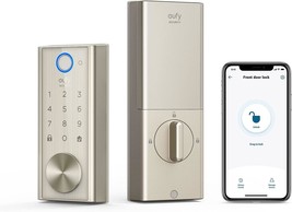 The Eufy Security S230 Smart Lock Touch And Wi-Fi,, Ip65 Weatherproof. - $158.92
