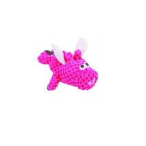 Go Dog Flying Pig Pink Just For Me Size For Dog Toy Chew Guard Technology - £25.01 GBP
