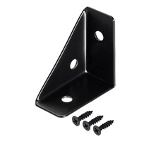 uxcell Angle Corner Brackets 38mm x 38mm, Cold Rolled Steel Braces Joining Suppo - £16.40 GBP