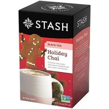 NEW Stash Tea Holiday Chai Black Tea 18 Count - £7.88 GBP