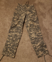 Army Combat Uniform Pants X-Small Regular Digital Camo Hunting Hiking - $20.37