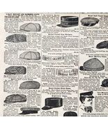 1900 Railroad Military Hats Advertisement Victorian Sears Roebuck 5.25 x 7&quot; - $29.40 CAD