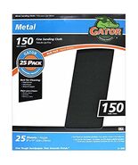 Gator 9&quot; x 11&quot; Emery Cloth Sanding Sheets, 150 Grit, 25 Pack - $49.32 CAD