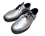 Dr. Martens Silver Lazer Leather 1461 Oxfords Womens Size 10 42 Lace Up ... - $49.45