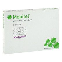 Mepitel Low-adherent Wound Contact Layer Dressing 8cm x 10cm x 5 - £21.94 GBP