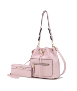 Mkf Larissa Vegan Leather Women’S Bucket Hobo Bag with wallet- BRAND NEW... - $188.73 CAD