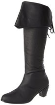 Pleaser USA Women&#39;s Maiden-2025 Boots Adult Shoes Black PU Pleather - Size 12 - £47.25 GBP