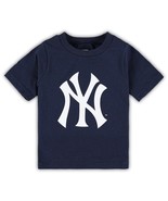 NEW YORK YANKEES YOUTH NAVY NY TEE SHIRT LARGE NEW &amp; OFFICIALLY LICENSED - £13.07 GBP