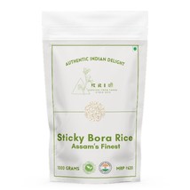 Organic Assam Sticky Bora Rice: Authentic Indian Delight for Your Kitchen 1kg - £35.38 GBP
