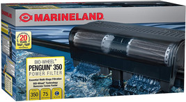 Marineland Penguin Bio-Wheel Power Filter for Aquariums 70 gallon Marineland Pen - £52.35 GBP