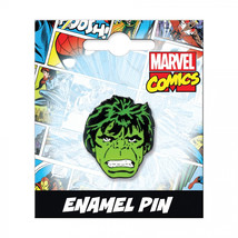 The Incredible Hulk Head Enamel Pin Green - £12.77 GBP
