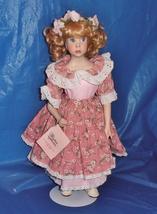 Porcelain Doll Amy Of Little Women Paradise Galleries 1992 Coa Signed And Number - $61.38
