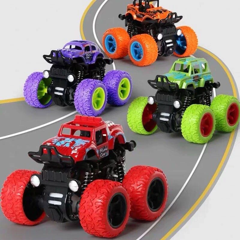 Hot Toys Car Monster Truck Four-wheel Drive Vehicle Stunt Dump Car Inert... - $8.96+