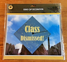 Graduation Cap Topper, Grad Cap Decorations, Class Dismissed! - £7.44 GBP